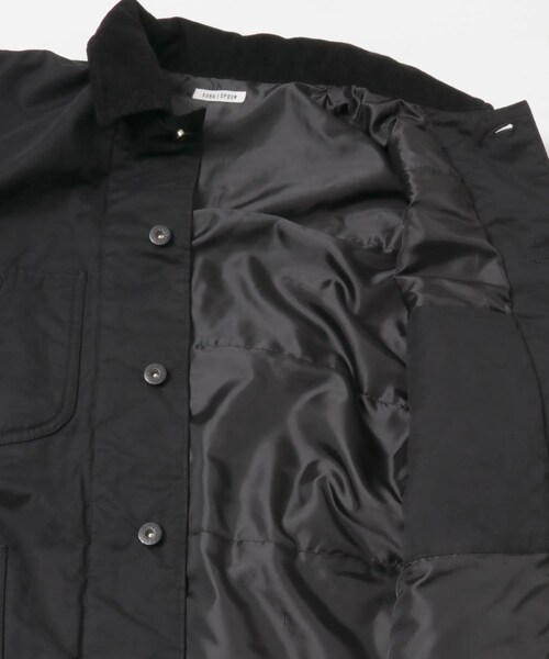 URBAN RESEARCH DOORS（アーバンリサーチドアーズ）の「FORK&SPOON　インサレーションカバーオール（カバーオール・メンズ・BLACK/IVORY・4/5）」の22枚目の写真
