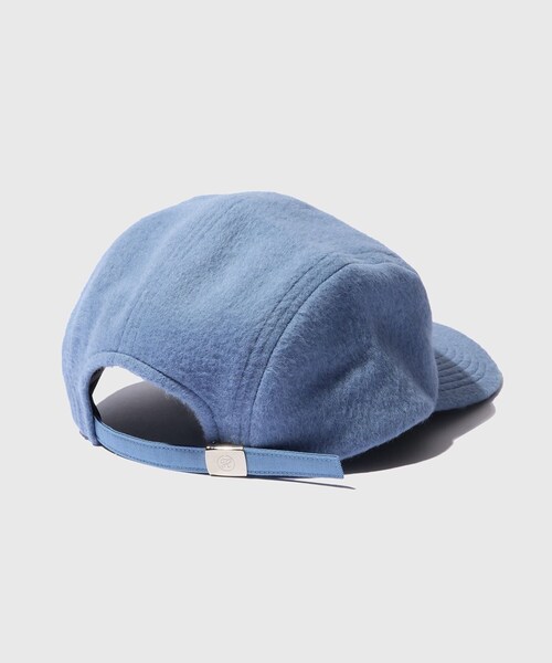 ADAM ET ROPE'（アダムエロペ）の「【KIJIMA TAKAYUKI/キジマ タカユキ】ANGORA SHAGGY JET CAP（キャップ・メンズ・ブラック/キャメル/サックス・F）」の6枚目の写真
