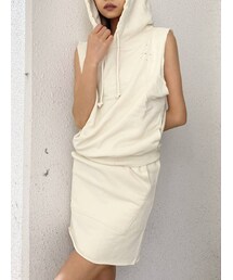 GYDA | 【SETUP着用可】ダメージノースリーブパーカー(Tシャツ/カットソー)