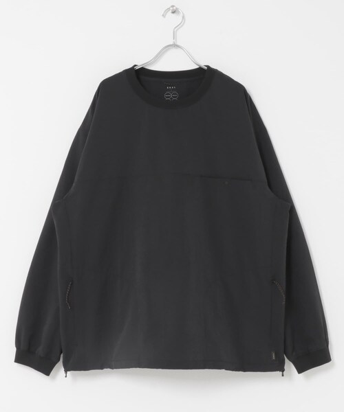 EKAL(エカル)の「『吸水速乾/通気性/軽量』DOT AIR LONG-SLEEVE PULLOVER(Tシャツ/カットソー・メンズ・ネイビー/ブラック・M/L)」の11枚目の写真