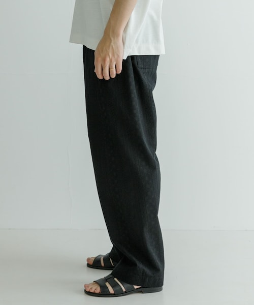 URBAN RESEARCH(アーバンリサーチ)の「SEEALL MANCHESTER PANTS(その他パンツ・メンズ・BLK×BLK/WHT×WHT・3/4)」の15枚目の写真