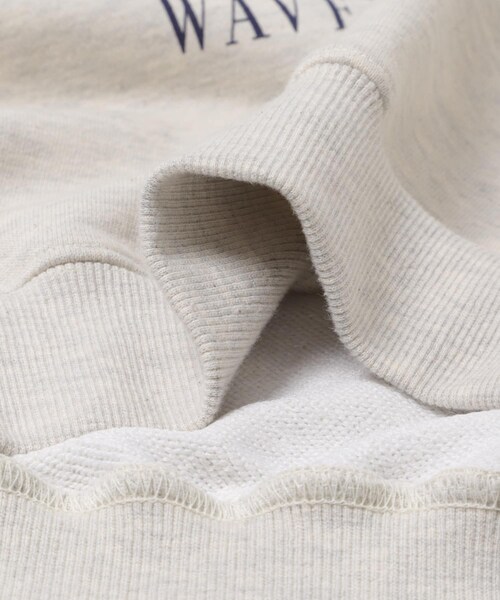 URBAN RESEARCH(アーバンリサーチ)の「『別注』WAVEUNION×URBAN RESEARCH SWEAT SHIRTS(スウェット・レディース・H GRAY/OATMEAL/NAVY・One)」の21枚目の写真