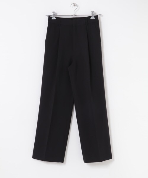 URBAN RESEARCH ROSSO（アーバンリサーチロッソ）の「F by ROSSO　キーネックジレ+ワイドパンツ（セットアップ・レディース・GRAY/BLACK・36/38）」の6枚目の写真