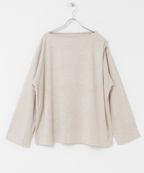 KBF（ケイビーエフ）の「ショルダータックプルオーバー（Tシャツ/カットソー・レディース・BEIGE/YELLOW/GRAY・One）」の12枚目の写真