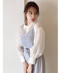 dazzlin | シャイニーパステルシャツ(シャツ/ブラウス)