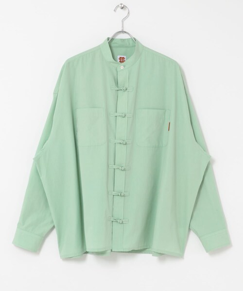 URBAN RESEARCH(アーバンリサーチ)の「SEE SEE KUNG FU LS SHIRT(シャツ/ブラウス・メンズ・MINT/SAX/D NAVY・M/L/XL/XXL)」の6枚目の写真