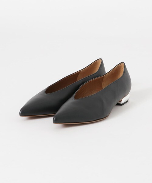 URBAN RESEARCH（アーバンリサーチ）の「L'unique et moi　Vague（パンプス・レディース・BLACK・22.5/23.5/24.5）」の2枚目の写真