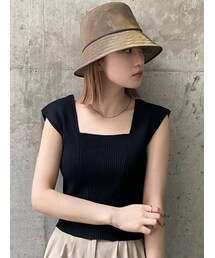 MURUA | バックオープンアシメニットタンク(ニット/セーター)