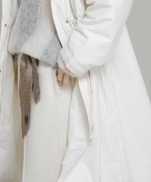 URBAN RESEARCH（アーバンリサーチ）の「KNIT SEW PANTS（その他パンツ・レディース・WHITE/GREY・Free）」の5枚目の写真