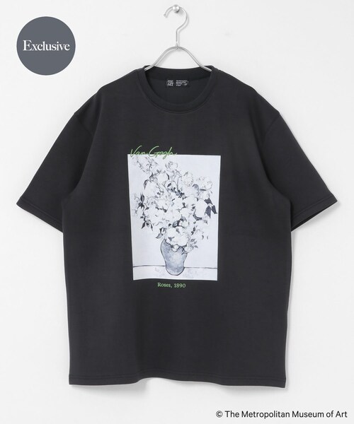 SENSE OF PLACE by URBAN RESEARCH(センスオブプレイスバイアーバンリサーチ)の「『別注』『イージーケア/接触冷感』The Met×SENSE OF PLACE S/S T-SHIRTS(Gogh)A(Tシャツ/カットソー・メンズ・WHITE/BLACK/RED・M/L)」の14枚目の写真