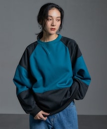 Soiunique | 【裏起毛】 オーバーサイズ配色切替プルオーバー ［Soiunique］(Tシャツ/カットソー)