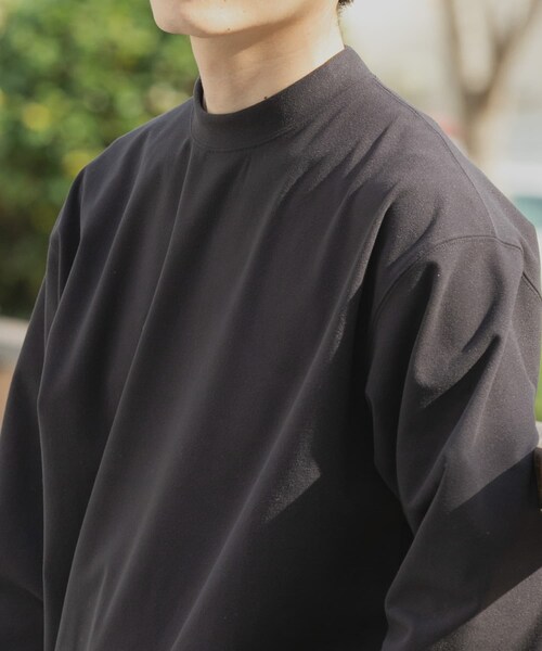 ITEMS URBANRESEARCH（アイテムズ アーバンリサーチ）の「360°stretch起毛トップス（スウェット・メンズ・OFF/BRN/BLK・M/L）」の3枚目の写真