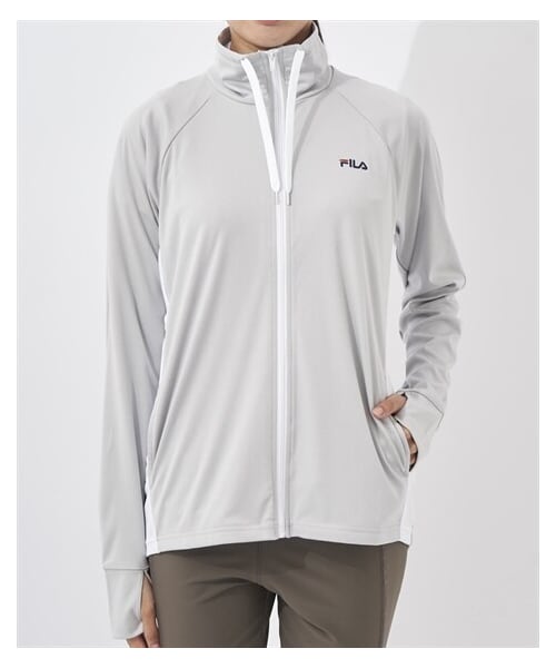 nissen（ニッセン）の「FILA 指穴付スムースラッシュガード（水陸両用・ＵＶカット）（324-671）/フィラ（ラッシュガード・メンズ・ブラック/ピンク/杢ライトグレー/杢ネイビー/ターコイズ/ホワイト/ミント・S/M/L/LL/3L/4L/5L）」の22枚目の写真