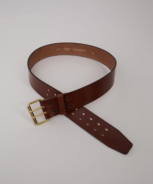 ADAM ET ROPE'（アダムエロペ）の「【TORY LEATHER（トリーレザー）】Wide Tongue Belt/ベルト（ベルト・レディース・ブラウン・F）」の6枚目の写真