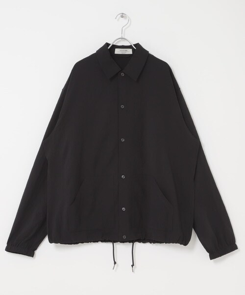 URBAN RESEARCH Sonny Label（アーバンリサーチサニーレーベル）の「シアサッカーコーチジャケット（ブルゾン・メンズ・ブラック/ネイビー/グリーン・M/L）」の12枚目の写真