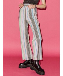 jouetie | マルチストライプパターンパンツ【セットアップ対応】(スラックス)