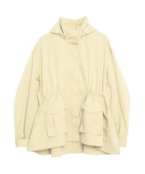 ELENDEEK（エレンディーク）の「DRAWSTRING MOUNTAIN PARKA（ブルゾン・レディース・オフホワイト/イエロー/ブラウン・F）」の8枚目の写真