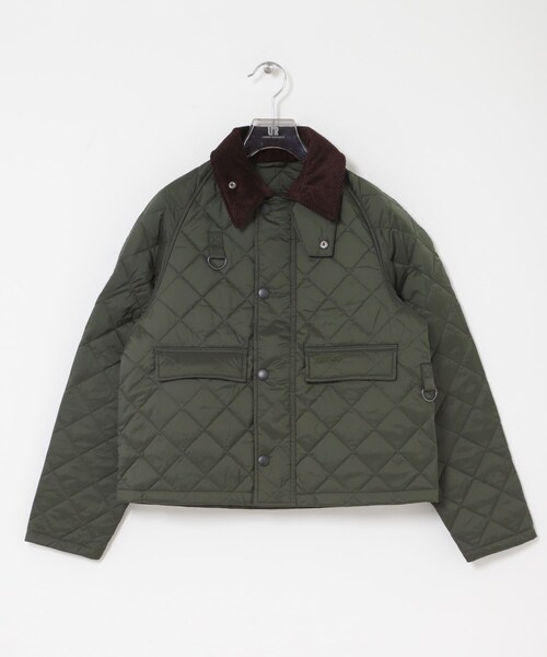 URBAN RESEARCH(アーバンリサーチ)の「Barbour spey quilted jacket(その他アウター・レディース・black/sage・34/36)」の2枚目の写真