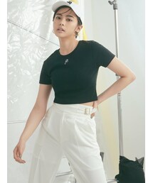 GYDA | 【安斉星来コラボ】gs embroidery ショートTシャツ(Tシャツ/カットソー)
