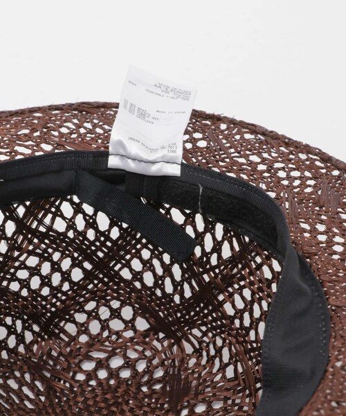 SENSE OF PLACE by URBAN RESEARCH(センスオブプレイスバイアーバンリサーチ)の「スカシアミハット(キャップ・レディース・BROWN/IVORY/BLACK・One)」の18枚目の写真