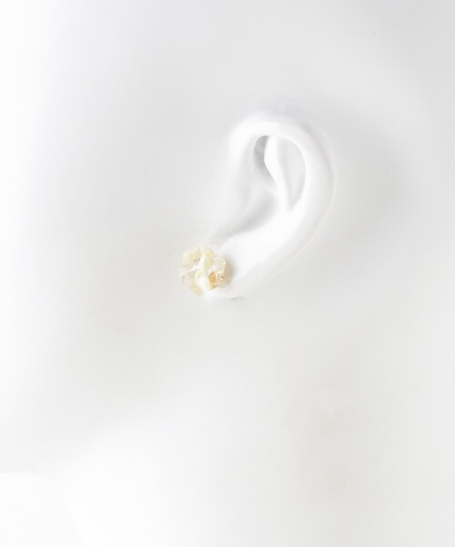 URBAN RESEARCH DOORS（アーバンリサーチドアーズ）の「CHACO　フラワーピアス（ピアス（両耳用）・レディース・ユーカリカスミソウ/アジサイ・FREE）」の7枚目の写真