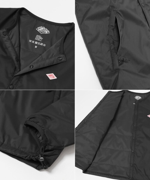 URBAN RESEARCH DOORS(アーバンリサーチドアーズ)の「DANTON INSULATIONCOLLARLESS JACKET(その他アウター・レディース・IVORY/PINK/BLACK・M)」の12枚目の写真