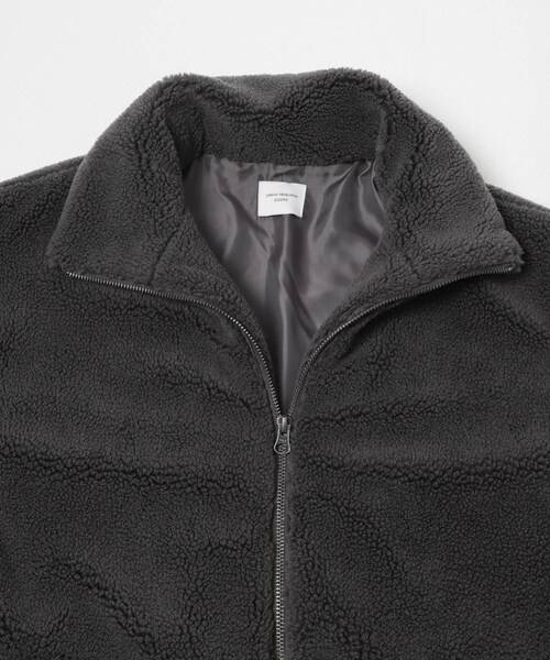 URBAN RESEARCH DOORS(アーバンリサーチドアーズ)の「ZIPボアブルゾン(テーラードジャケット・レディース・OFF/CHARCOAL・Free)」の20枚目の写真