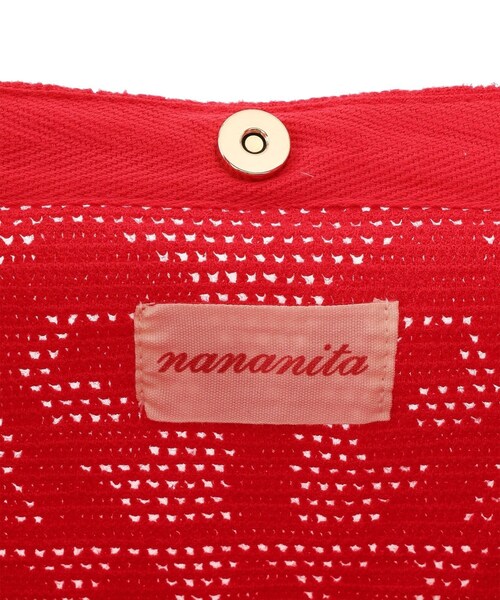 ADAM ET ROPE'(アダムエロペ)の「【Nananita(ナナニータ)】FOUNTAIN CROCHET BAG(ハンドバッグ・レディース・レッド系・F)」の12枚目の写真