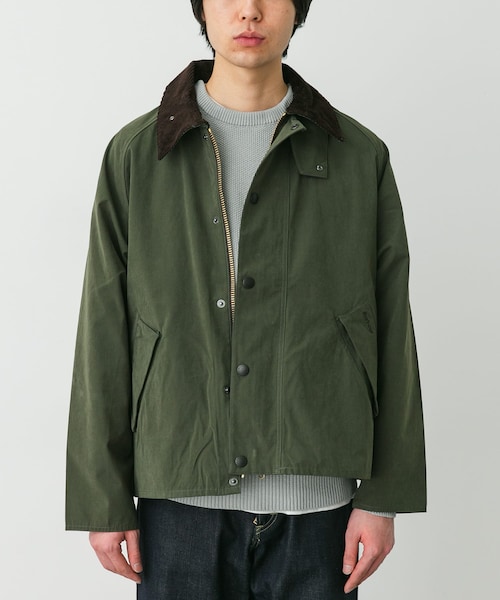URBAN RESEARCH DOORS(アーバンリサーチドアーズ)の「Barbour OS TRANSPORTER CASUAL JACKET(テーラードジャケット・メンズ・MIST/SAGE/BLACK・36/38/40/42)」の3枚目の写真