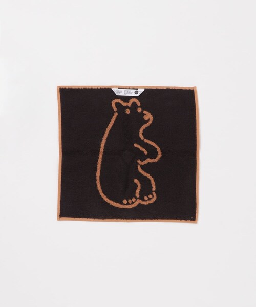 URBAN RESEARCH(アーバンリサーチ)の「WARMGREYTAIL HANDTOWEL-HUGGY BEAR(タオル・メンズ・BRICK/CREAM・-)」の5枚目の写真