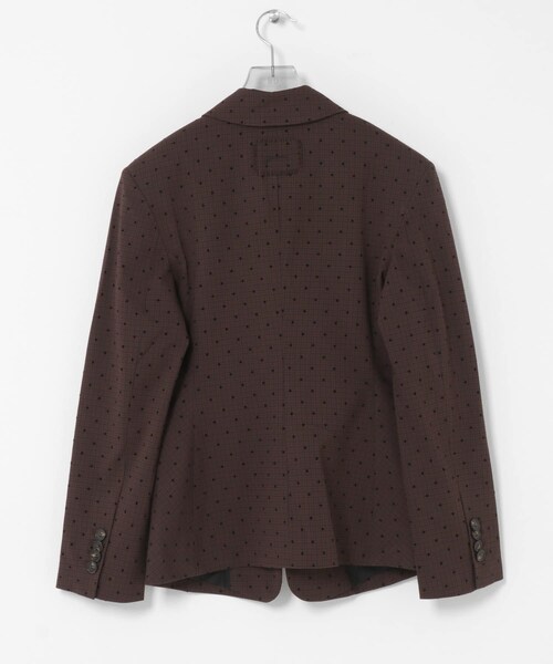 URBAN RESEARCH（アーバンリサーチ）の「GANNI　FLOCKCHECK SUITING BLAZER（テーラードジャケット・レディース・C COFFEE・36）」の15枚目の写真