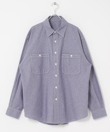 FORK&SPOON | FORK&SPOON　ダブルポケットシャンブレーシャツ(シャツ/ブラウス)