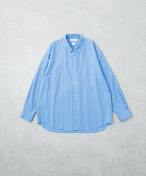 URBAN RESEARCH（アーバンリサーチ）の「『一部WEB限定カラー』THOMAS MASON OVER SHIRTS（シャツ/ブラウス・メンズ・WHITE/ROYAL/BROWN/BLACK/BLUE ST/S.GREEN・S/M/L/XL）」の5枚目の写真