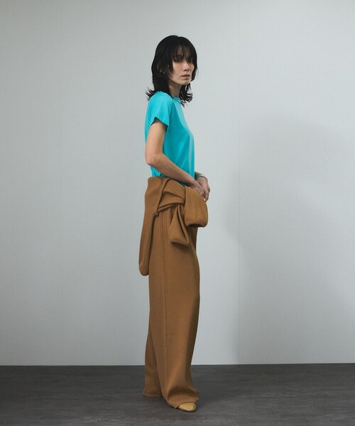 ADAM ET ROPE'（アダムエロペ）の「【Baserange（ベースレンジ）】TEE SHIRT（Tシャツ/カットソー・レディース・ブルー系・S）」の19枚目の写真