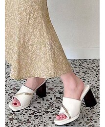 RESEXXY | べっ甲ヒールサンダル(サンダル)