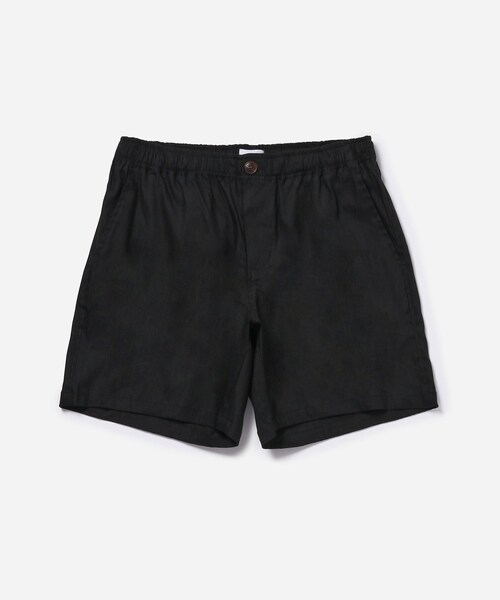 Saturdays NYC(サタデーズ ニューヨークシティ )の「Ambrose Linen Shorts(その他パンツ・メンズ・ブラック・L/M/S/XL/XS)」の6枚目の写真