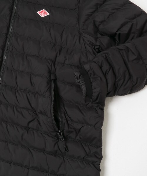 URBAN RESEARCH DOORS(アーバンリサーチドアーズ)の「DANTON MIDDLE DOWN HOODED COAT(テーラードジャケット・レディース・BLACK/BEIGE・S)」の6枚目の写真