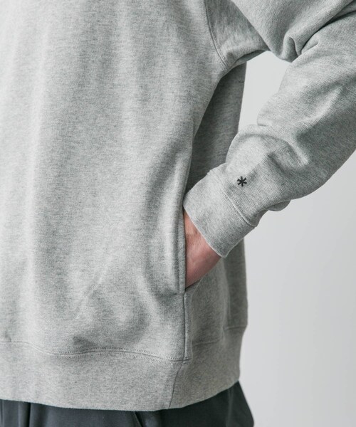 URBAN RESEARCH DOORS(アーバンリサーチドアーズ)の「Snow Peak Apparel Recycled Cotton Pullover(Tシャツ/カットソー・メンズ・M.GREY/BLACK/OATMEAL/BLUE・M/L/XL)」の13枚目の写真