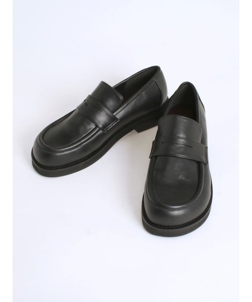 EMODA（エモダ）の「【VEQUM】CURVE ROUND LOAFER（その他・レディース・ブラック・35/36/37）」の2枚目の写真
