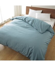 nissen | 綿１００％サテン織り掛け布団カバー(寝具)