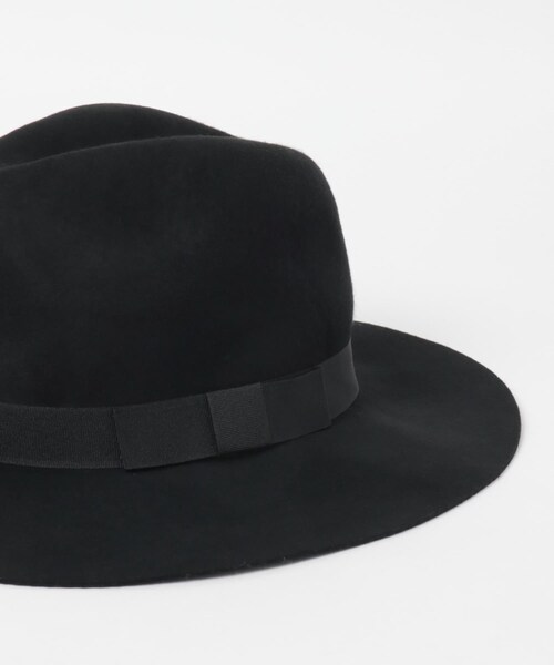 KBF（ケイビーエフ）の「KBF+　ベルト付き中折れハット∴（ハット・レディース・BEIGE/BLACK・one）」の5枚目の写真