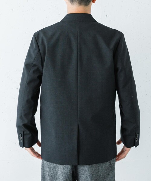 URBAN RESEARCH(アーバンリサーチ)の「new basic BRADFORD WOOL W JACKET(テーラードジャケット・メンズ・BLACK/BROWN・M/L/XL)」の4枚目の写真