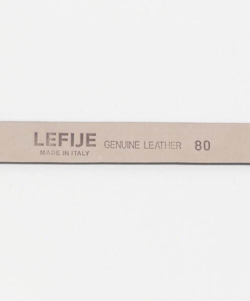 URBAN RESEARCH ROSSO（アーバンリサーチロッソ）の「LEFIJE　Matisse BELT（ベルト・レディース・Black/Coconut・80）」の6枚目の写真