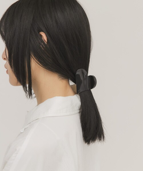 KBF（ケイビーエフ）の「ハートバンスクリップ（バレッタ/ヘアクリップ・レディース・IVORY/BLACK・One）」の10枚目の写真