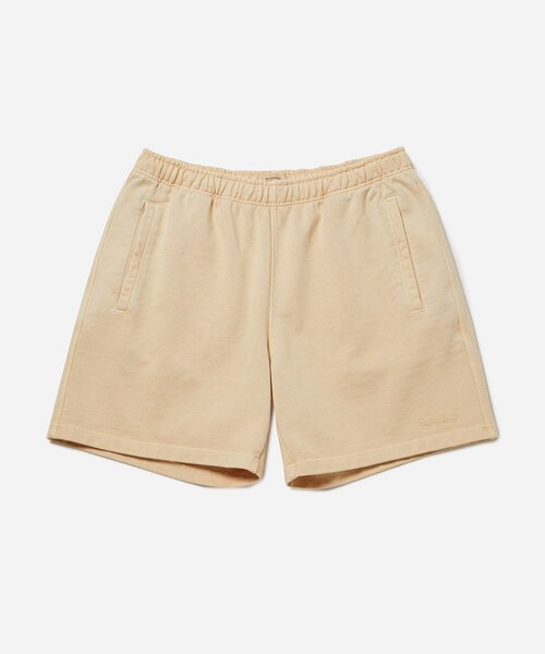Saturdays NYC(サタデーズ ニューヨークシティ )の「Austin Pigment Dyed Sweat Short(その他パンツ・メンズ・ベージュ/ダークグリーン・S/XL/XS/L/M)」の1枚目の写真