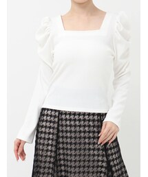 RESEXXY | バックリボンカットトップス(Tシャツ/カットソー)