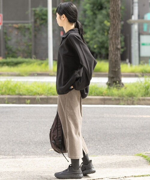 EKAL（エカル）の「ウォームドジャージスタンドプルオーバー（その他トップス・レディース・アイボリー/ブラック/ブラウン・one）」の20枚目の写真