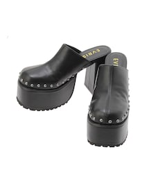 EVRIS | スタッズチャンキーヒールサボ(サンダル)