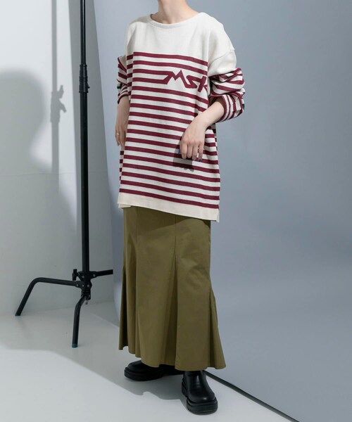 THE GOODLAND MARKET（ザグッドランドマーケット）の「master key　- MK - NOBORDER（ニット/セーター・メンズ・ENJI/IVORY/BRN・2）」の10枚目の写真