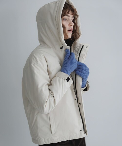 URBAN RESEARCH Sonny Label（アーバンリサーチサニーレーベル）の「フーディーダウンジャケット（その他アウター・レディース・アイボリー/ブラック/グレージュ/オリーブ・Free）」の6枚目の写真